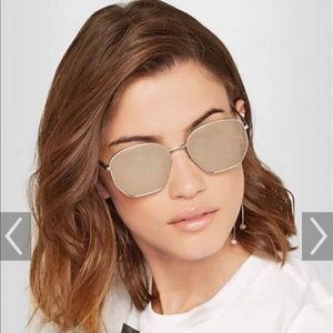 Le Specs Luxe mirrored sunglasses